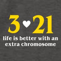 3 21 Life Is Better With An Extra Chromosome Down Syndrome Vector Backpack