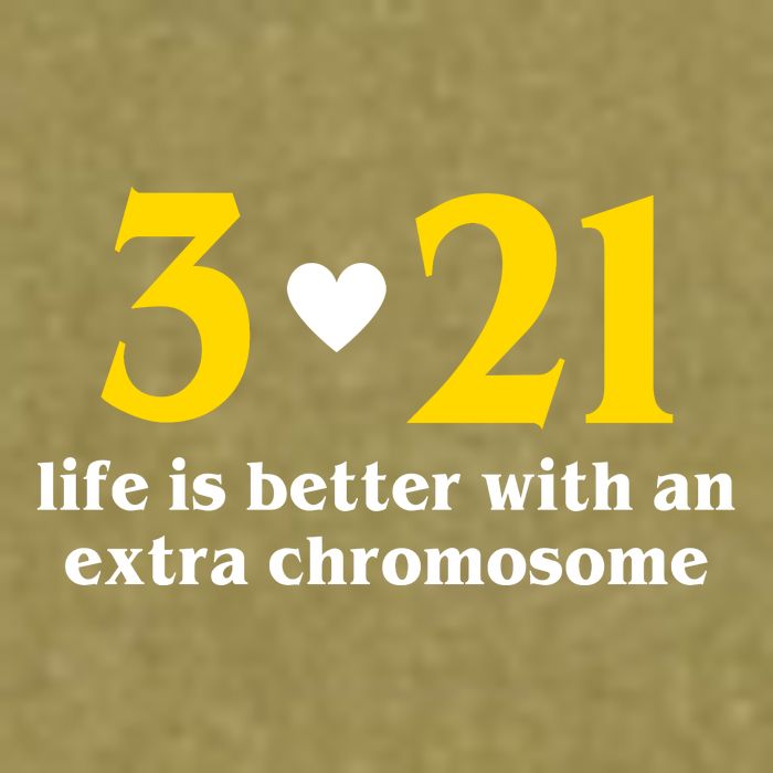 3 21 Life Is Better With An Extra Chromosome Down Syndrome Garment-Dyed Women's Muscle Tee