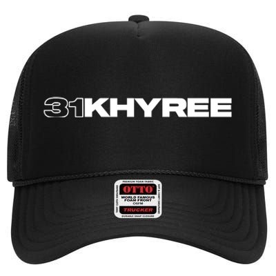 31khyree High Crown Mesh Back Trucker Hat