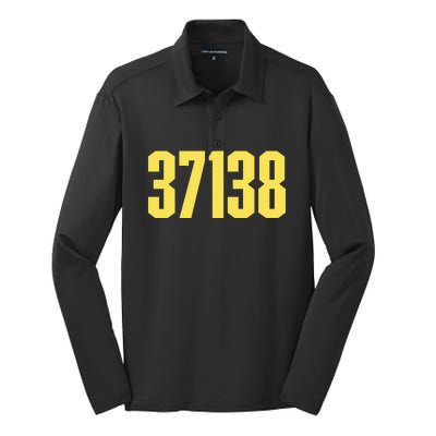 37138 Silk Touch Performance Long Sleeve Polo