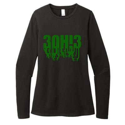 3OH!3 Womens CVC Long Sleeve Shirt