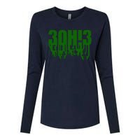 3OH!3 Womens Cotton Relaxed Long Sleeve T-Shirt