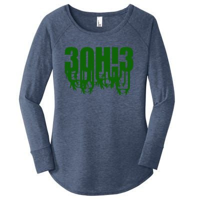 3OH!3 Women's Perfect Tri Tunic Long Sleeve Shirt