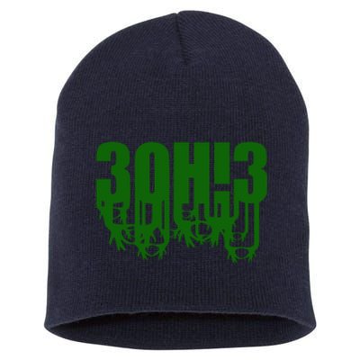 3OH!3 Short Acrylic Beanie