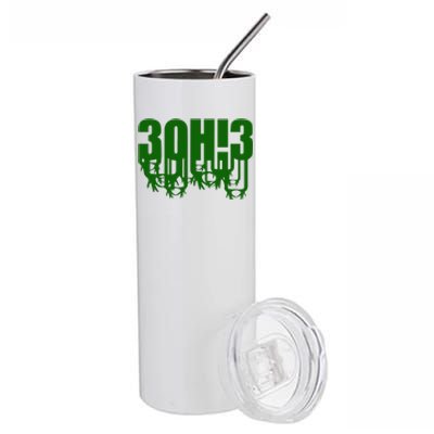 3OH!3 Stainless Steel Tumbler