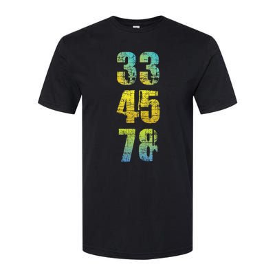 33 45 78 Vinyl Records Music Lover Record Collector Softstyle CVC T-Shirt