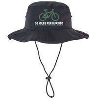 38 Miles Per Burrito Bike Ride Legacy Cool Fit Booney Bucket Hat