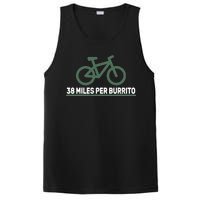 38 Miles Per Burrito Bike Ride PosiCharge Competitor Tank