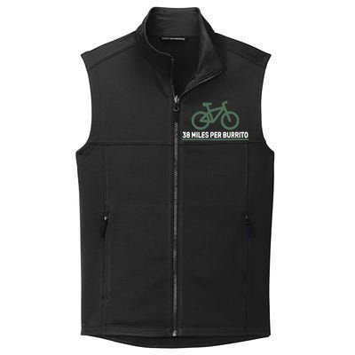 38 Miles Per Burrito Bike Ride Collective Smooth Fleece Vest