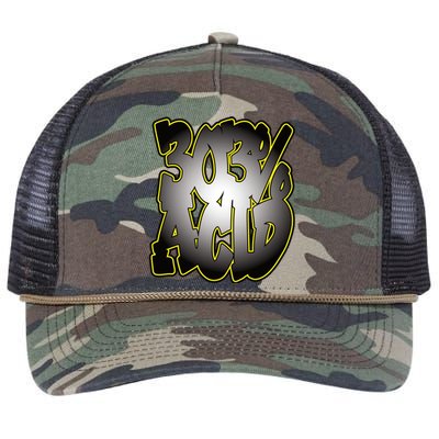 303% Acid House | Acid Techno Retro Rope Trucker Hat Cap