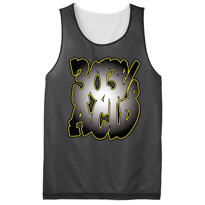 303% Acid House | Acid Techno Mesh Reversible Basketball Jersey Tank