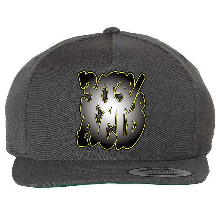 303% Acid House | Acid Techno Wool Snapback Cap