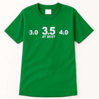 3.5 At Best Pickleball Gift Pickleball Fans Tall T-Shirt