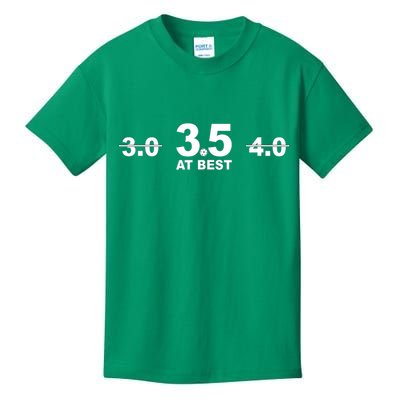 3.5 At Best Pickleball Gift Pickleball Fans Kids T-Shirt