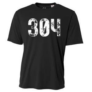 304 Area Code West Virginia Mobile Telephone Area Code 304 Cooling Performance Crew T-Shirt