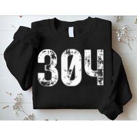 304 Area Code West Virginia Mobile Telephone Area Code 304 Sweatshirt
