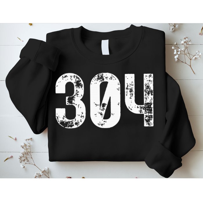 304 Area Code West Virginia Mobile Telephone Area Code 304 Sweatshirt