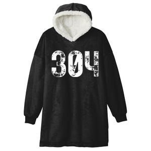 304 Area Code West Virginia Mobile Telephone Area Code 304 Hooded Wearable Blanket