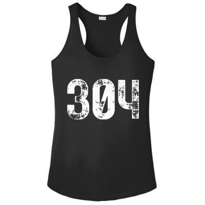 304 Area Code West Virginia Mobile Telephone Area Code 304 Ladies PosiCharge Competitor Racerback Tank