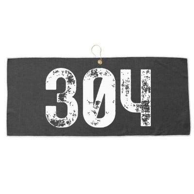 304 Area Code West Virginia Mobile Telephone Area Code 304 Large Microfiber Waffle Golf Towel