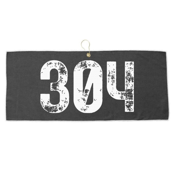 304 Area Code West Virginia Mobile Telephone Area Code 304 Large Microfiber Waffle Golf Towel