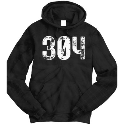 304 Area Code West Virginia Mobile Telephone Area Code 304 Tie Dye Hoodie