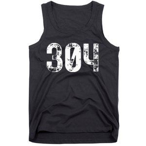 304 Area Code West Virginia Mobile Telephone Area Code 304 Tank Top