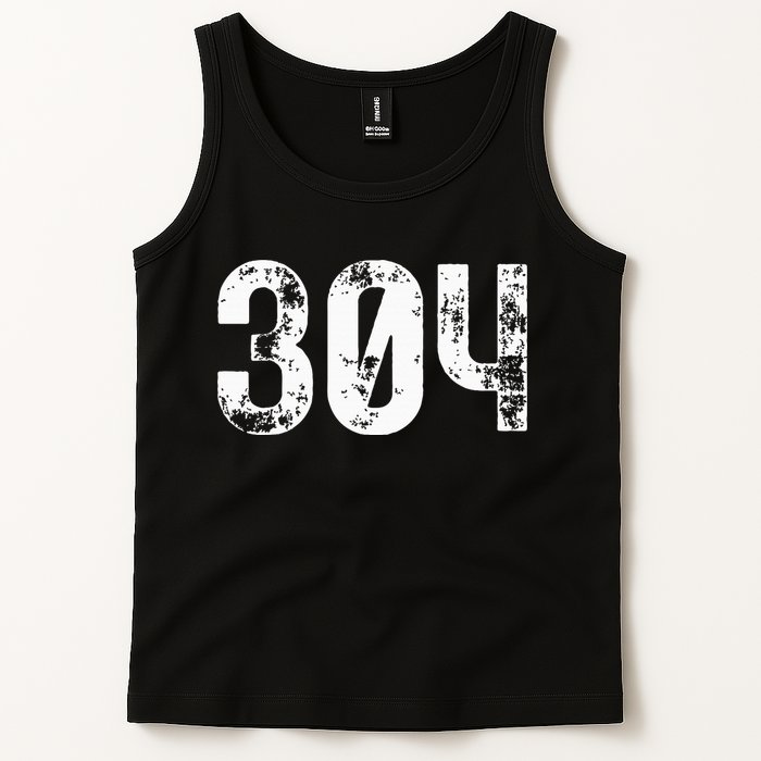 304 Area Code West Virginia Mobile Telephone Area Code 304 Tank Top