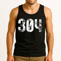 304 Area Code West Virginia Mobile Telephone Area Code 304 Tank Top