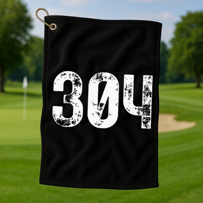 304 Area Code West Virginia Mobile Telephone Area Code 304 Golf Towel