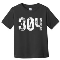 304 Area Code West Virginia Mobile Telephone Area Code 304 Toddler T-Shirt