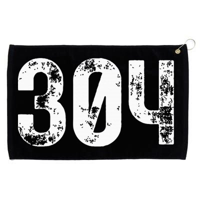 304 Area Code West Virginia Mobile Telephone Area Code 304 Grommeted Golf Towel