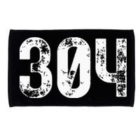 304 Area Code West Virginia Mobile Telephone Area Code 304 Microfiber Hand Towel