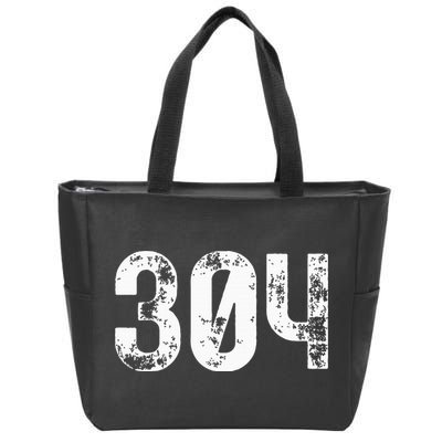 304 Area Code West Virginia Mobile Telephone Area Code 304 Zip Tote Bag