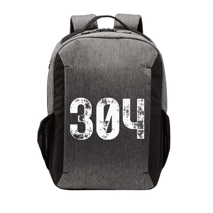 304 Area Code West Virginia Mobile Telephone Area Code 304 Vector Backpack
