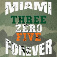 305 Area Code Three Zero Five Miami Legacy Tie Dye Trucker Hat