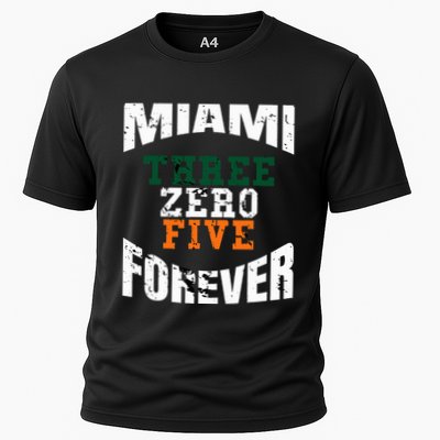 305 Area Code Three Zero Five Miami Performance Shirt