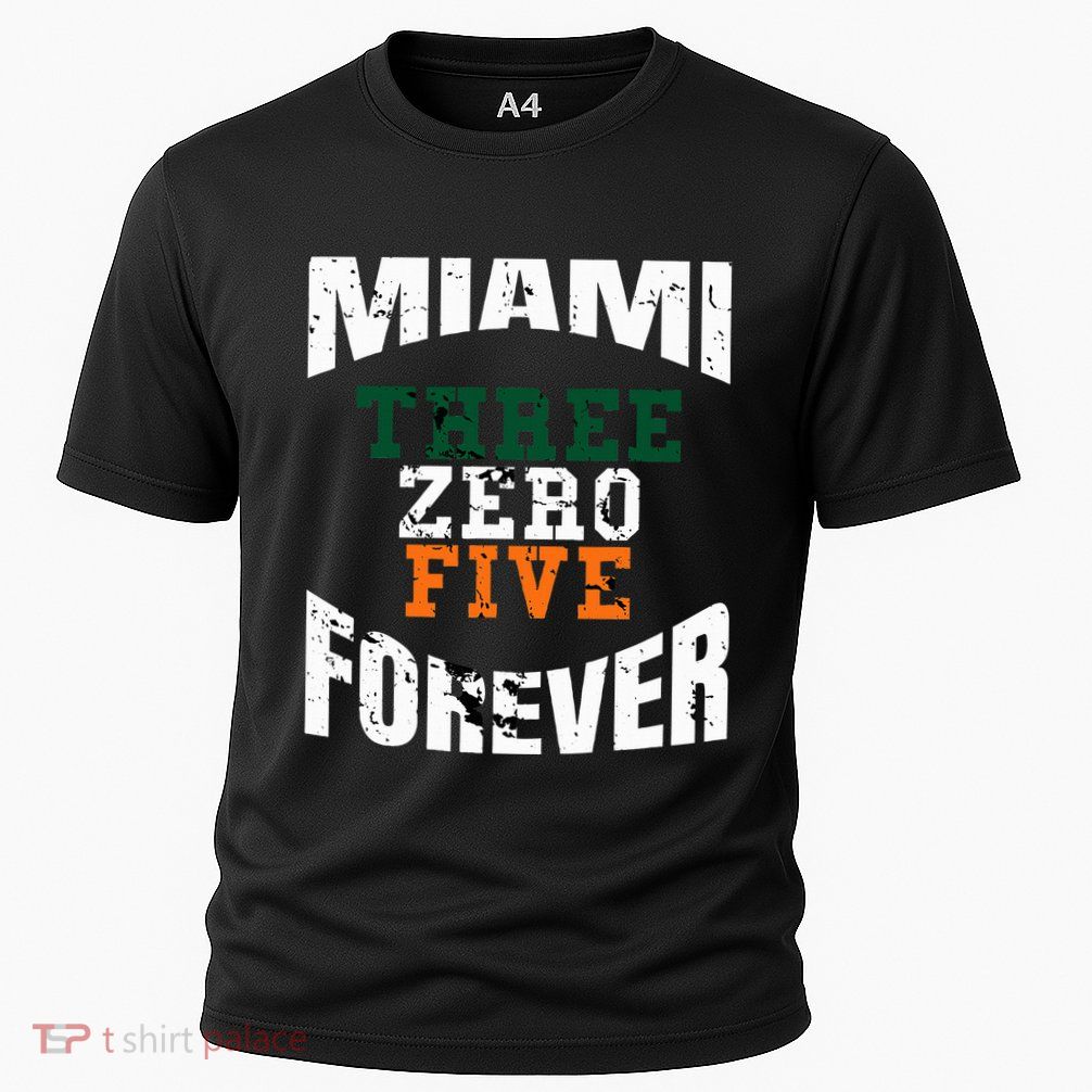 305 Area Code Three Zero Five Miami Performance Shirt