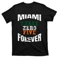 305 Area Code Three Zero Five Miami T-Shirt