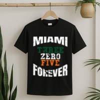 305 Area Code Three Zero Five Miami T-Shirt