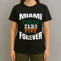 305 Area Code Three Zero Five Miami T-Shirt