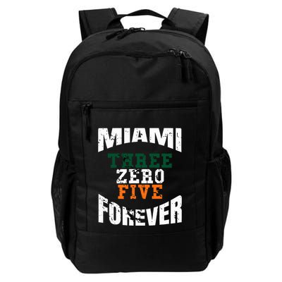 305 Area Code Three Zero Five Miami Backpack