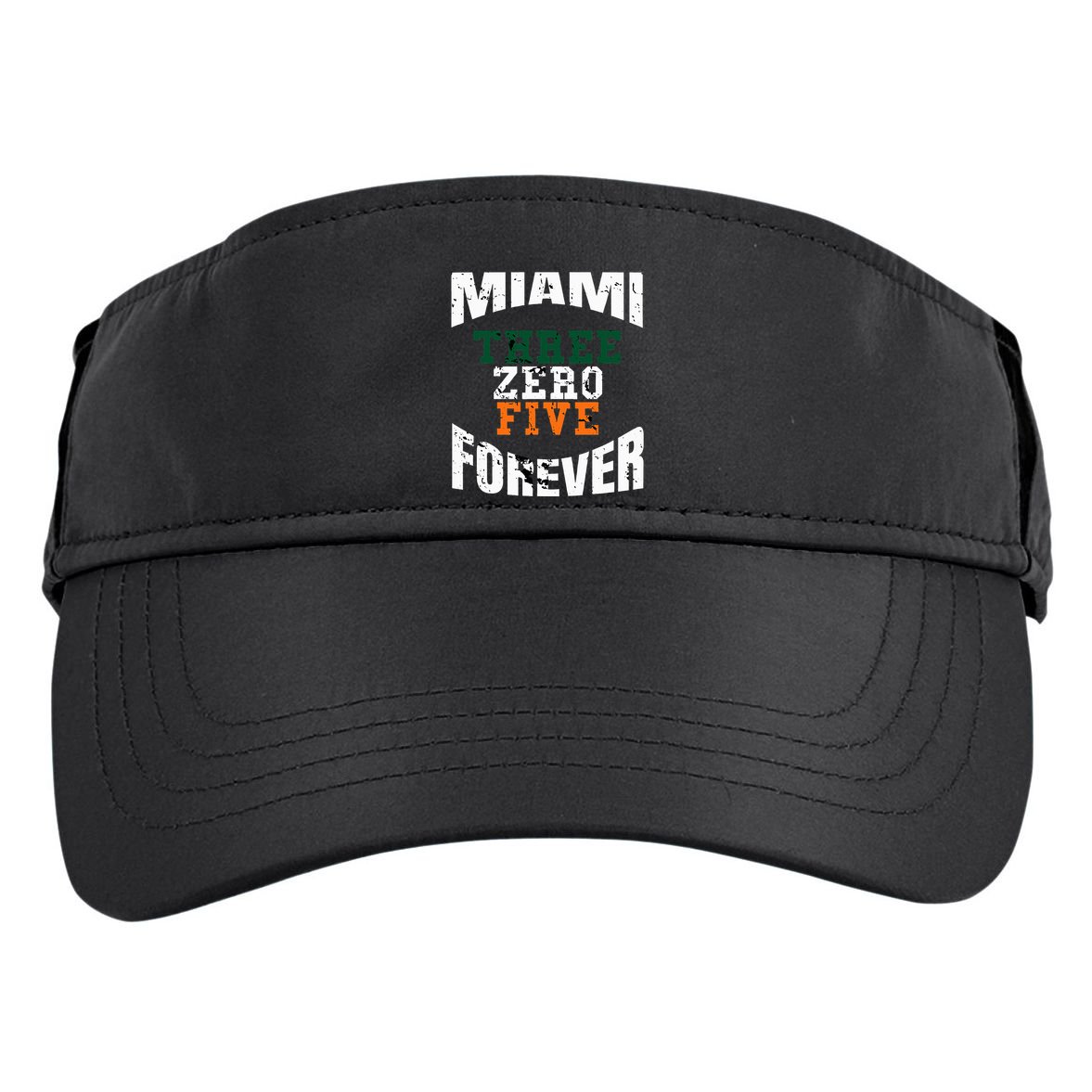305 Area Code Three Zero Five Miami Adult Drive Performance Visor
