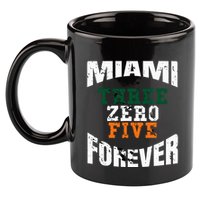 305 Area Code Three Zero Five Miami 11oz C Handle Ceramic Mug