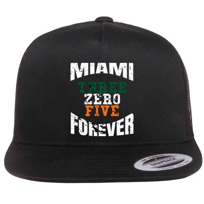 305 Area Code Three Zero Five Miami Flatbill Hat