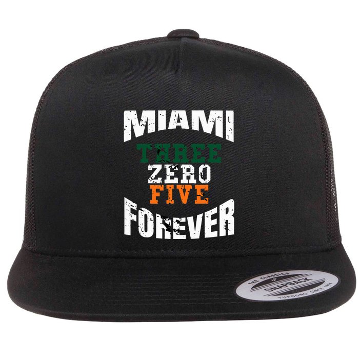 305 Area Code Three Zero Five Miami Flatbill Hat