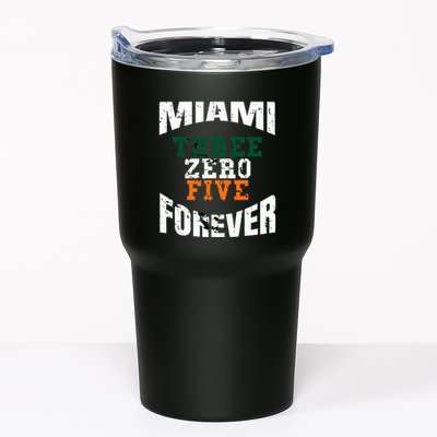 305 Area Code Three Zero Five Miami Tumbler