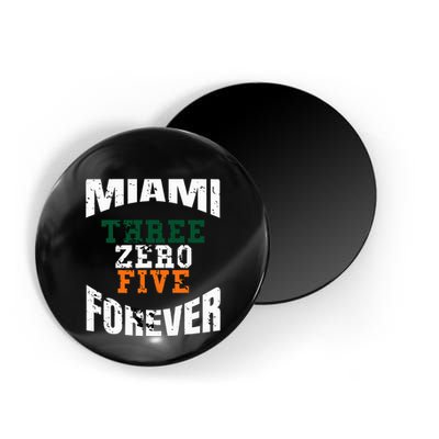 305 Area Code Three Zero Five Miami Magnet