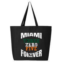 305 Area Code Three Zero Five Miami 25L Jumbo Tote