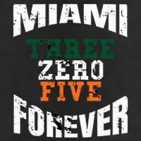 305 Area Code Three Zero Five Miami 25L Jumbo Tote